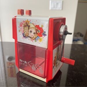 Vintage Red Pencil Sharpener